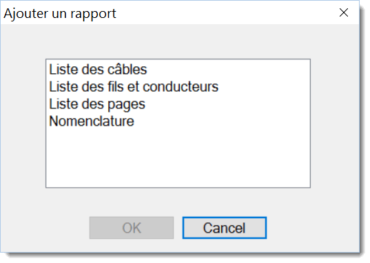 ajouter un rapport
